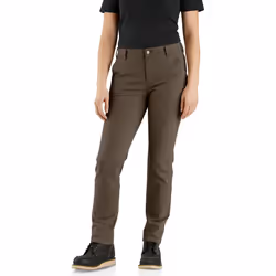 Carhartt Women's Rugged Flex Relaxed Fit Canvas Work Pant Tarmac