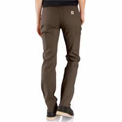 Carhartt Women's Rugged Flex Relaxed Fit Canvas Work Pant  Tarmac