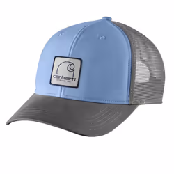Carhartt Men's Canvas Mesh-Back C Patch Cap Skystone
