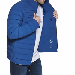 Calvin Klein Men's Lightweight Water Resistant Packable Down Puffer Ja