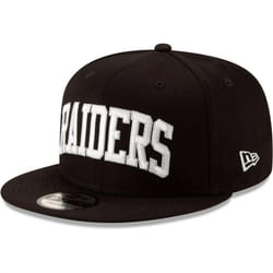 New Era NFL 9FIFTY Adjustable Snapback Hat Cap One Size Fits All (Las Vegas Raiders Arch Logo)