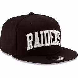 New Era NFL 9FIFTY Adjustable Snapback Hat Cap One Size Fits All (Las Vegas Raiders Arch Logo)