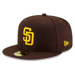New Era MLB 9FIFTY Adjustable Snapback Hat Cap One Size Fits All San Diego Padres Brown