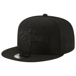 New Era NFL 9FIFTY Black On Black Adjustable Snapback Hat Cap One Size Fits All (Denver Broncos)