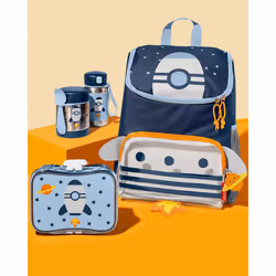 Skip Hop Sparks Kid's Backpack  Kindergarten Ages 3-4  Rocket