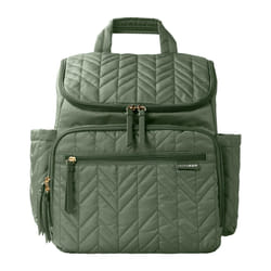Skip Hop Diaper Bag Backpack: Forma  Multi-Function Baby Travel Bag with Changing Pad & Stroller Attachment  Sage