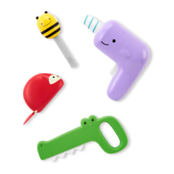 Skip Hop 4-Piece Toy Tool Set for Toddlers Ages 2+  Zoo Crew Tool Set Toy