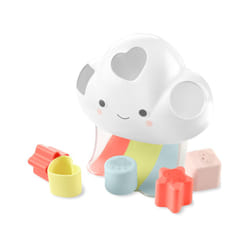 Skip Hop Shape Sorting Toy with Shapes and Feelings  Shape Sorting Baby Toy  Silver Lining Cloud