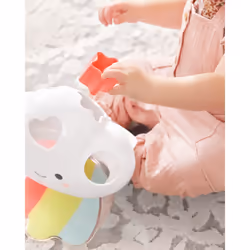 Skip Hop Shape Sorting Toy with Shapes and Feelings  Shape Sorting Baby Toy  Silver Lining Cloud