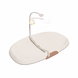 Skip Hop Nursery Style Wipe-Clean Changing Pad - Oat