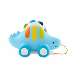 Skip Hop Dinosaur Pull Along Baby Musical Toy  3-in-1  Explore & More