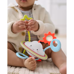 Skip Hop Baby Sensory Toy Pull & Play Silver Lining Cloud Age 6m+