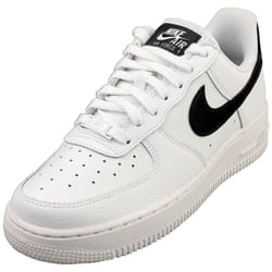 Nike Air Force 1 07 Womens Fashion Trainers in White Black - 5.5