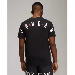 Men's Nike Air Jordan Stretch T-Shirt Crew Neck - L, Black
