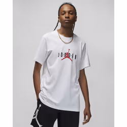 Men's Nike Air Jordan Stretch T-Shirt Crew Neck - XL, White
