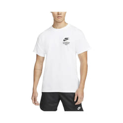 NIKE DM6428 Mens Short Sleeve T Shirts Quick Dry - White, XL