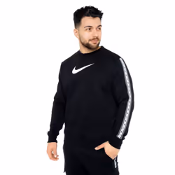 Nike Repeat Sweatshirt Black - UK M