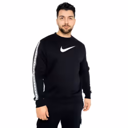 Nike Repeat Sweatshirt Black - UK M