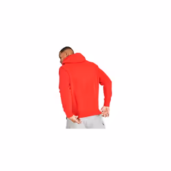 Nike Men's Pull Over Hoodie (as1  alpha  m  regular  regular  Red/Whit