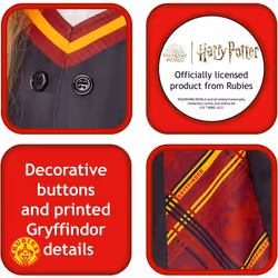 Rubie's Official Harry Potter Gryffindor Child Tunic, Kids Fancy Dress