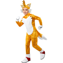 Rubies Child's Sonic Deluxe Tails Costume  Small for Themed Parties and Halloween