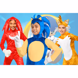 Rubies Child's Sonic Deluxe Tails Costume  Small for Themed Parties and Halloween