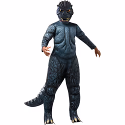 Rubie's Child's Godzilla Classic Godzilla Costume  Black/Blue  Large