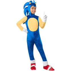 Rubies Child's Sonic Deluxe Costume for Themed Parties and Halloween  As Shown  Large