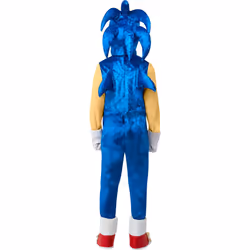 Rubies Child's Sonic Deluxe Costume for Themed Parties and Halloween  As Shown  Large