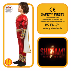 Rubie's Child's DC: Shazam! Fury of the Gods Padded Costume Jumpsuit a