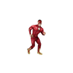 703017S000 The Flash Deluxe Adult Costume Fancy Dress, Men, Red, Small