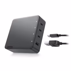 Lenovo G0A6130WEU mobile device charger Universal Black AC Indoor - Additional view 4