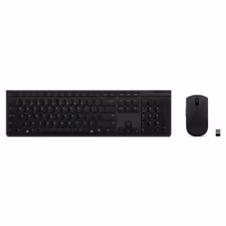Lenovo 4X31K03962, Full-size (100%), Wireless, RF Wireless + Bluetooth, Scissor key switch, Black, Mouse included