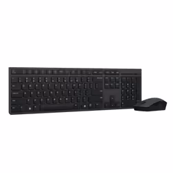Lenovo 4X31K03962 keyboard Mouse included RF Wireless + Bluetooth Finnish, Swedish Black