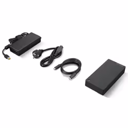 Lenovo 40B50090UK laptop dock/port replicator Wired USB 3.2 Gen 1 (3.1 Gen 1) Type-C Black