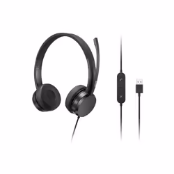 Lenovo 4XD1K18260, Wired, Music/Everyday, 20 - 20000 Hz, 149 g, Headset, Black