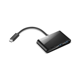 Lenovo GX91L84354 interface hub USB 3.2 Gen 1 (3.1 Gen 1) Type-C 625 Mbit/s Black