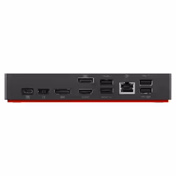 Lenovo 40AY0135UK laptop dock/port replicator Wired USB 3.2 Gen 1 (3.1 Gen 1) Type-C Black - Additional view 4