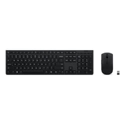 Lenovo 4X31R64330 keyboard Mouse included Office RF Wireless + Bluetooth Greek, US English Grey