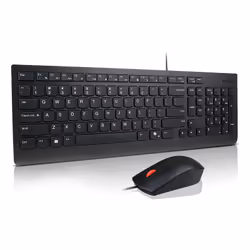 Lenovo 4X31R64446 keyboard Mouse included Universal USB Nordic Black