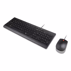 Lenovo 4X31R64446 keyboard Mouse included Universal USB Nordic Black