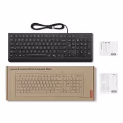 Lenovo 4Y41R64633 keyboard Home/Office USB US English Black - Additional view 3