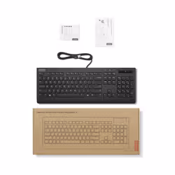 Lenovo Smartcard Wired II keyboard Office USB French Black - Additional view 4