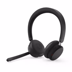 Lenovo 6550 Headset Wireless Head-band Office/Call center USB Type-C Bluetooth Black - Additional view 3