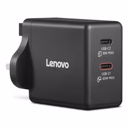 Lenovo 40AW065BUK power adapter/inverter Auto/Indoor 65 W Black - Additional view 4
