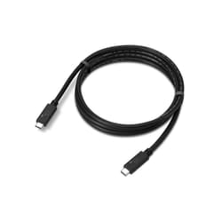 Lenovo 4X91U92143 USB cable USB4 Gen 2x2 1.5 m USB C Black