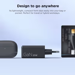 Lenovo G0A665WBEU mobile device charger Universal Black AC Fast charging Indoor - Additional view 6