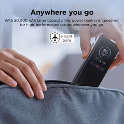 Lenovo 140W Smart Laptop Power Bank Lithium-Ion (Li-Ion) 20000 mAh Black - Additional view 8