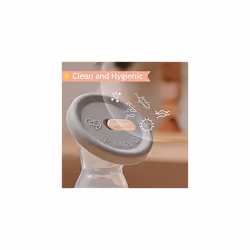 haakaa Manual Breast Pump Silicone Breast Pump & Silicone Cap Set 5.4oz/150ml