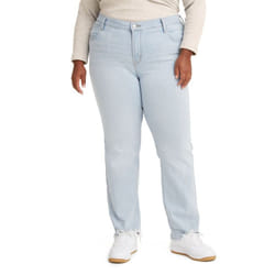 Levi's Women's Plus-Size 724 High Rise Straight Jeans  Slate Scan  38 Regular